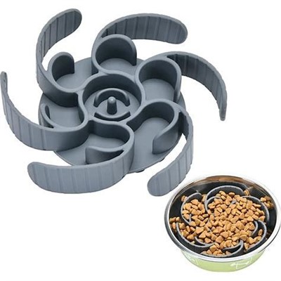 Nsertu di ciotola pi cani alimentaturi lentu riggistrabbili